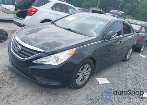 2014 Hyundai Sonata Gls from USA, damaged, VIN 5NPEB4AC8EH837573